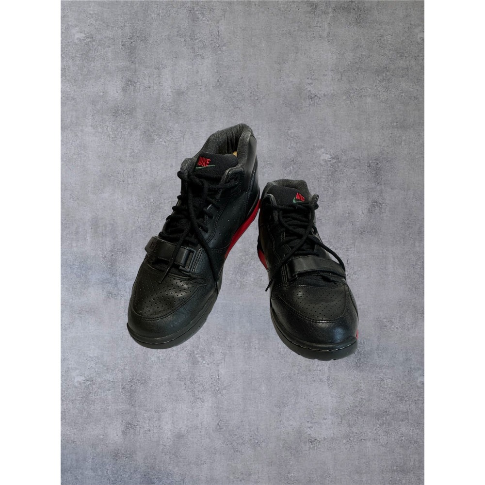 Nike Air Trainer 1 Draft Day Mens 10.5 Black‎ Leather 607081-001 Sneakers